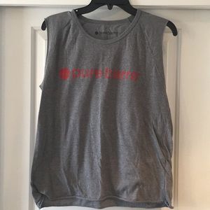 Gray Pure Barre muscle tank